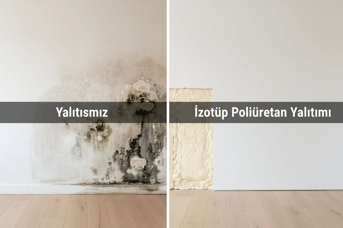 Rutubet ve Küfe Son: İZOTÜP ile Sağlıklı ve Kuru Alanlar