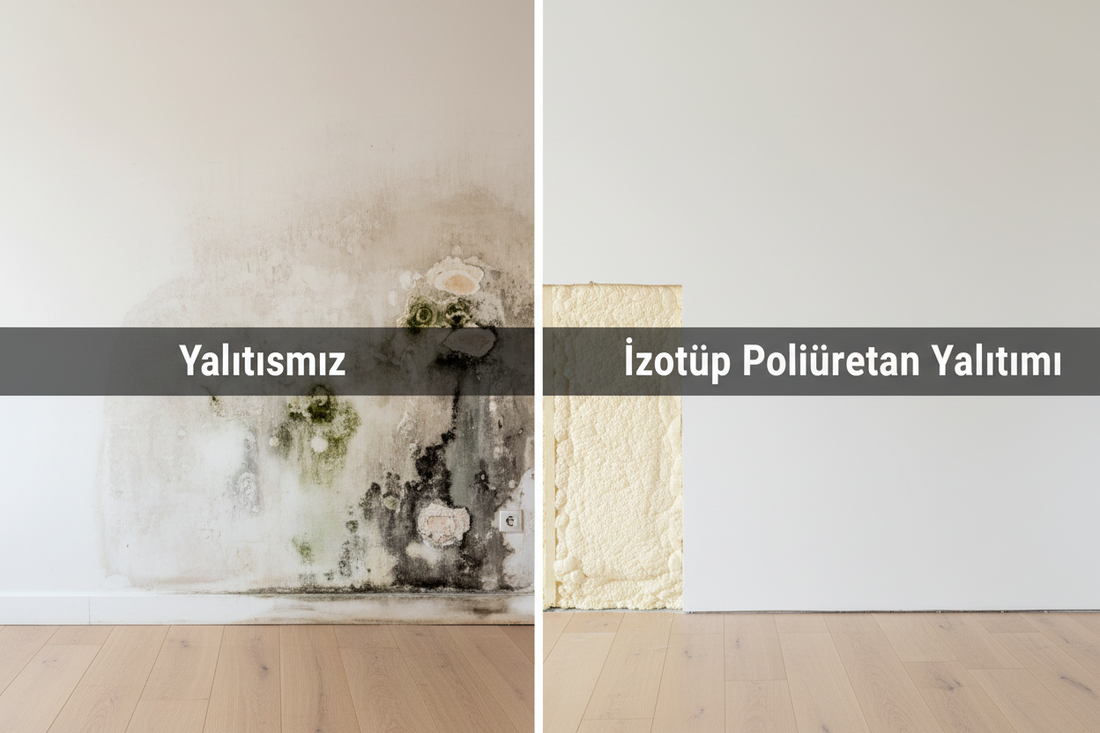 Rutubet ve Küfe Son: İZOTÜP ile Sağlıklı ve Kuru Alanlar